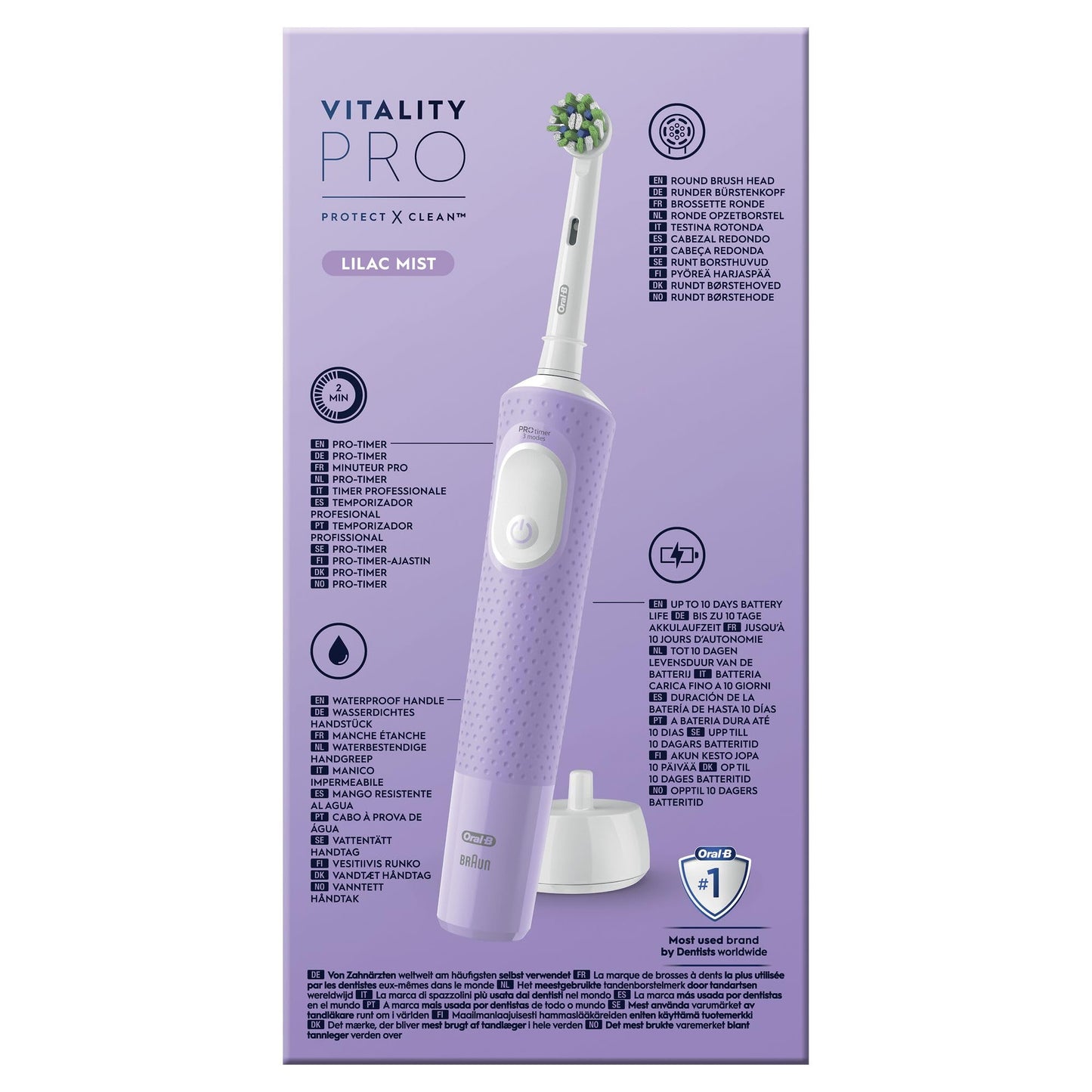 Oral-B Vitality Pro Rechargeable 3 Brushing Mode - Made in Hungary