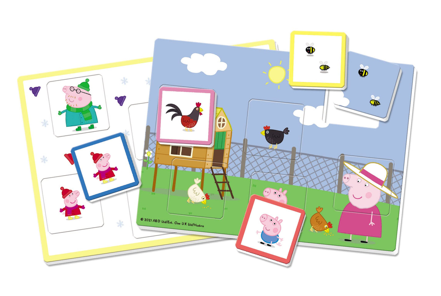 Clementoni Peppa Pig Bingo Flashcards for 3 Years Old - Made in Italy