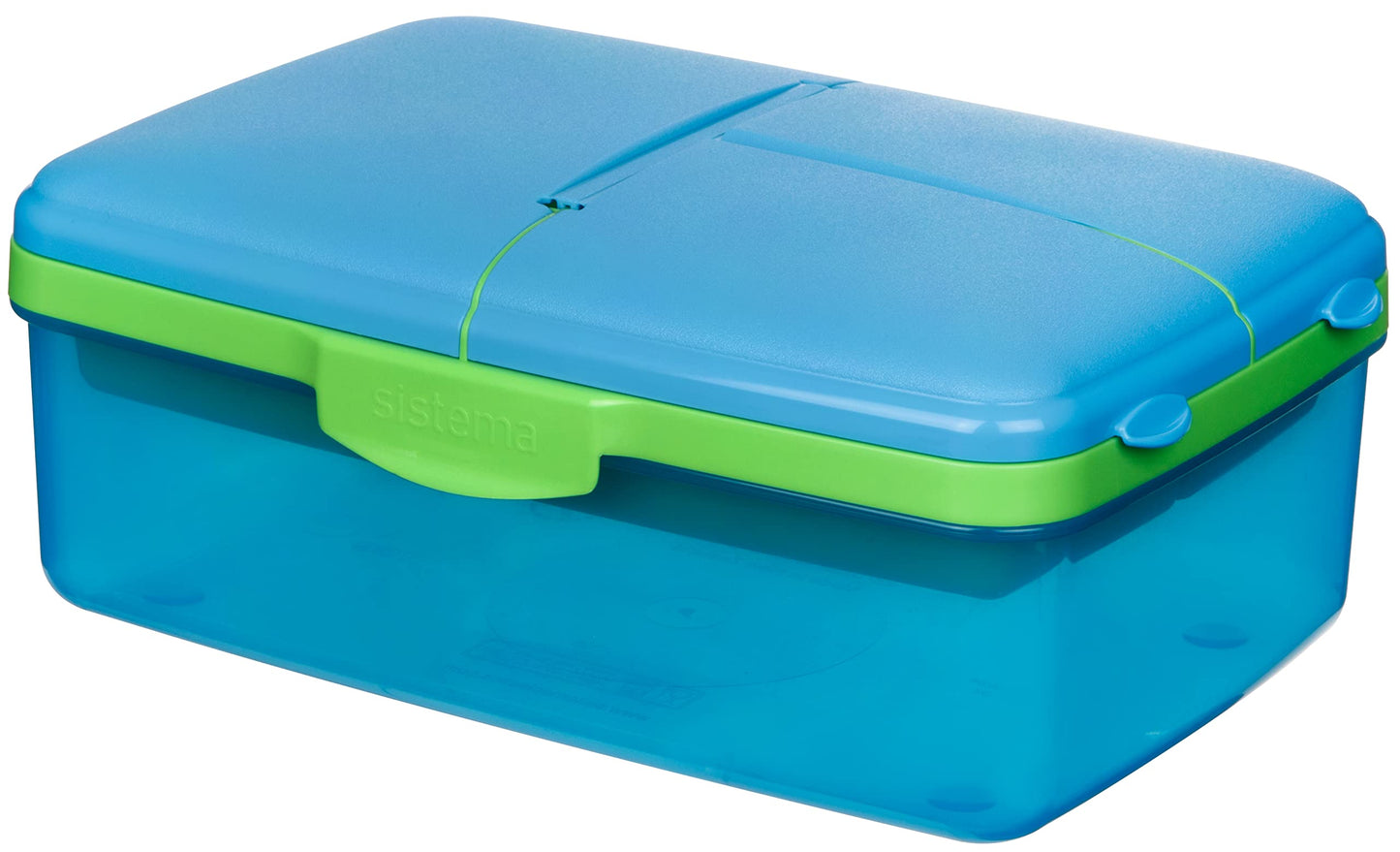 Sistema 1.5 L School Lunch Box with Compartments & Kids Water Bottle - Made in New Zealand