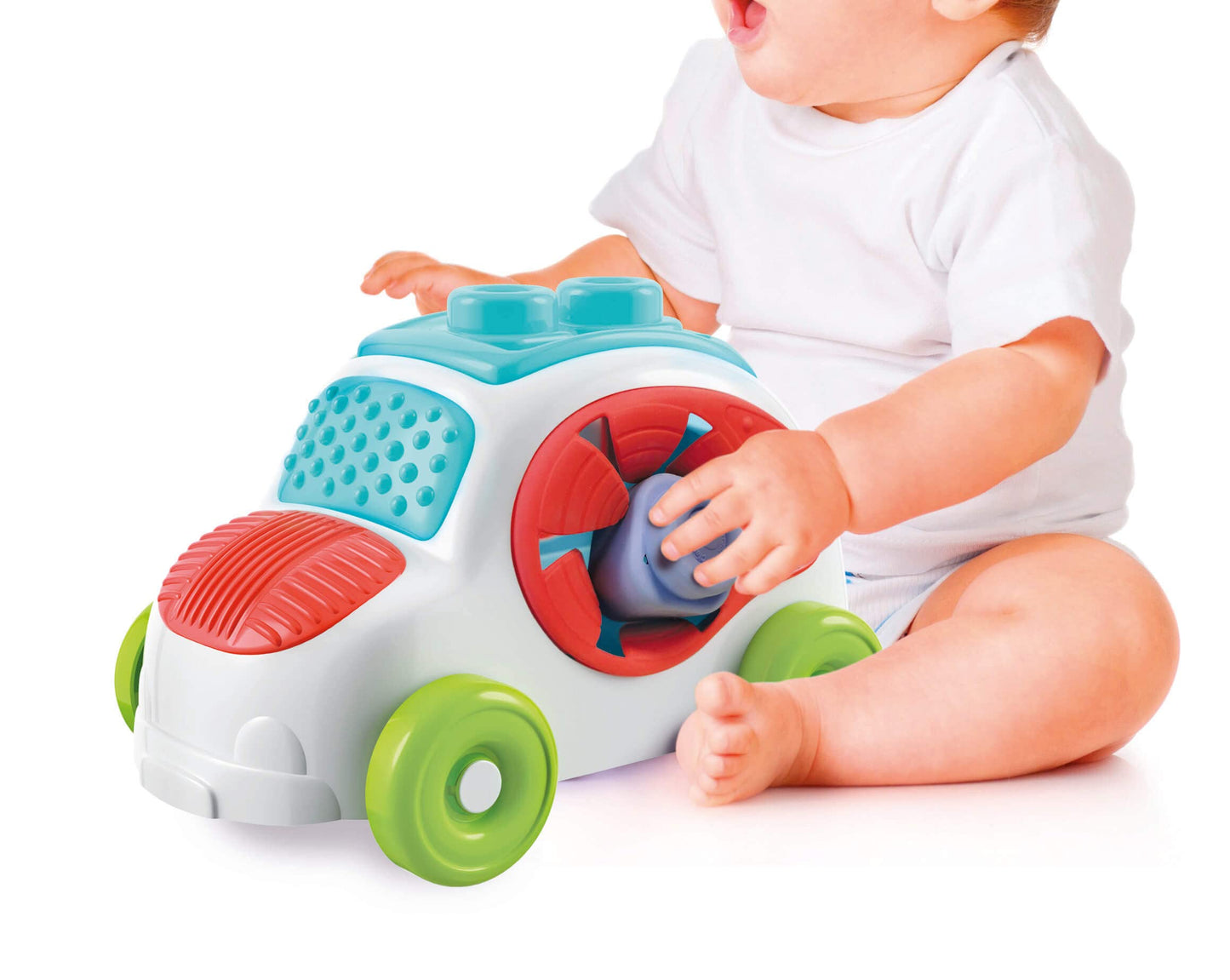 Clementoni Soft Clemmy Sensory Car (6+ Months) - Made in Italy