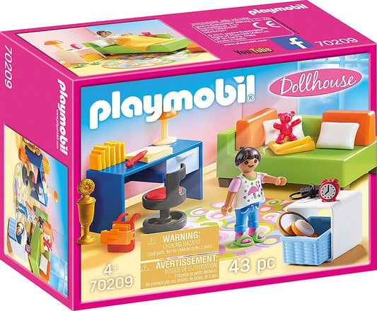 Playmobil Dollhouse Children's Room, Ages 4+ - Made in Malta