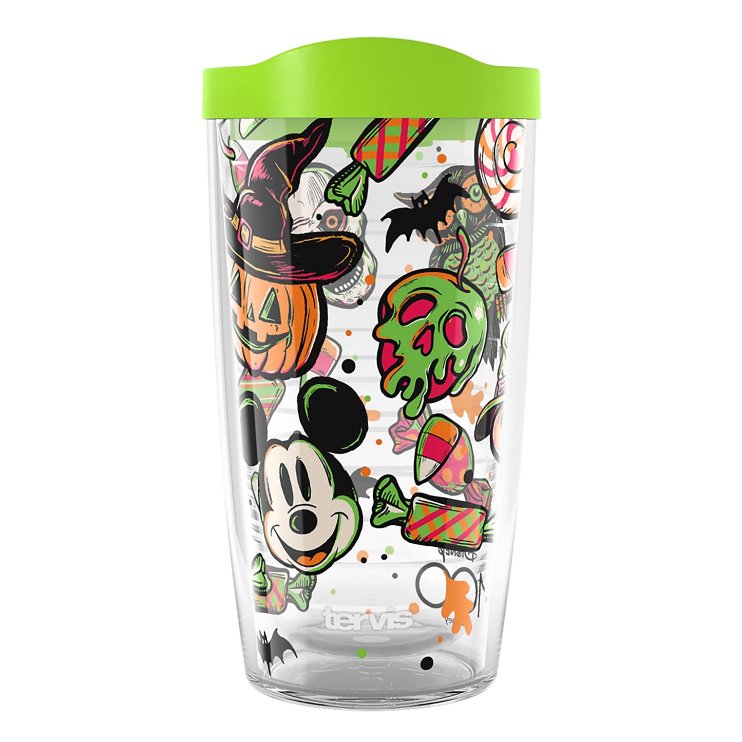 Tervis Disney 100 Halloween Double Walled Insulated Tumbler Travel Cup 16oz - Made in USA