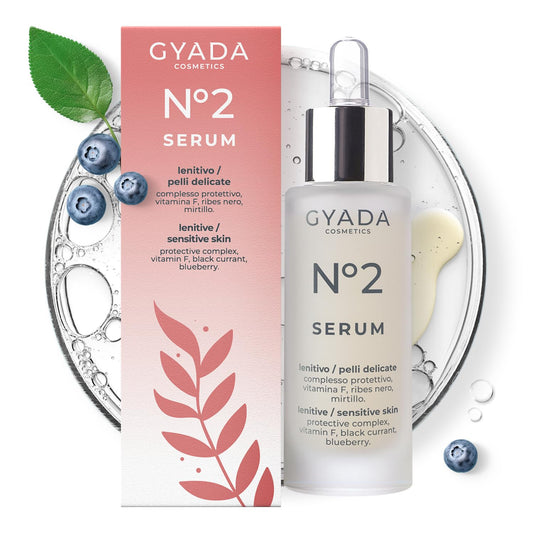 GYADA COSMETICS Facial Serum No.2 Soothing for Sensitive Skin 30ml - Made in Italy