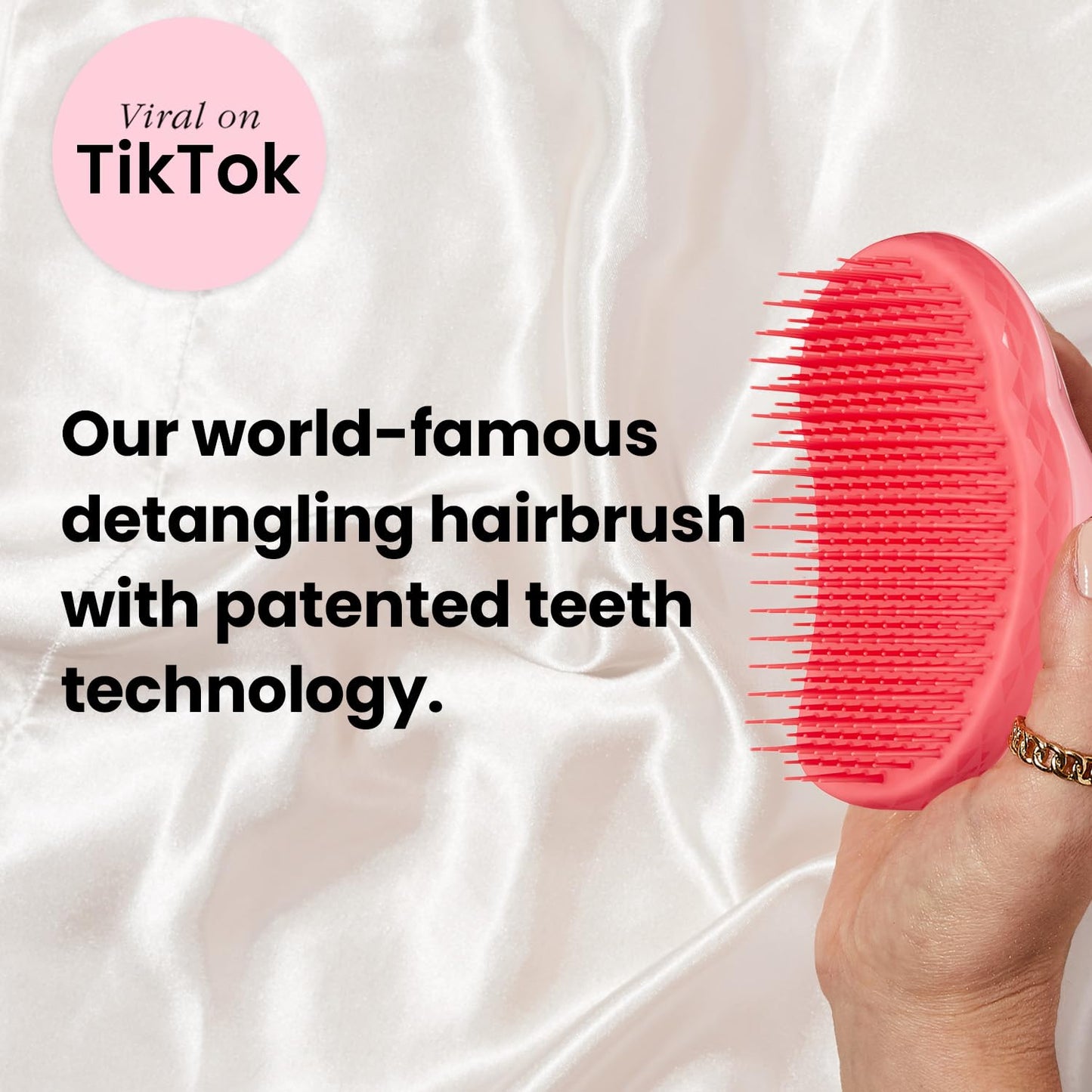 Tangle Teezer Thick & Curly Detangling Hairbrush - Made in the UK