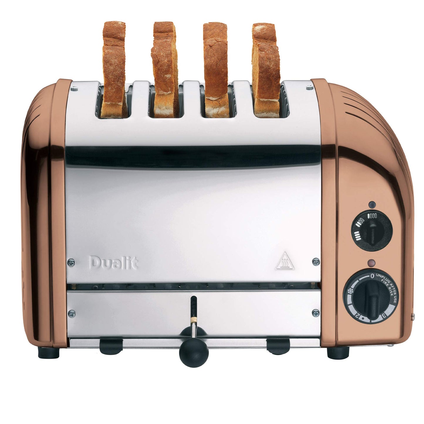 Dualit Classic 4 Slice Vario Stainless Steel Toaster - Hand Built in UK