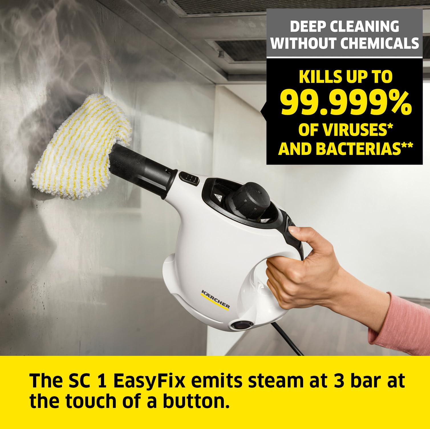 Kärcher Steam Cleaner SC 1 EasyFix 1.200 W - Made in Germany – NONMIC