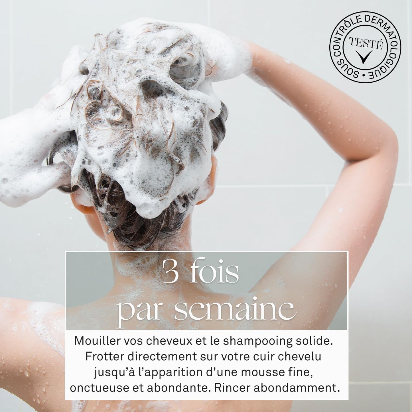 Luxéol Fortifying Solid Shampoo 75g - Made in France