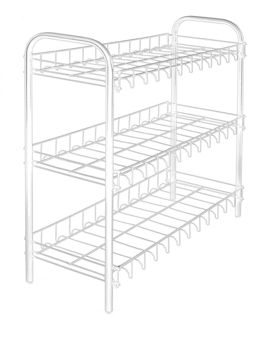 Metaltex 3 Tier Shoe Rack 64 X 23 X 59 CM - Made in Italy