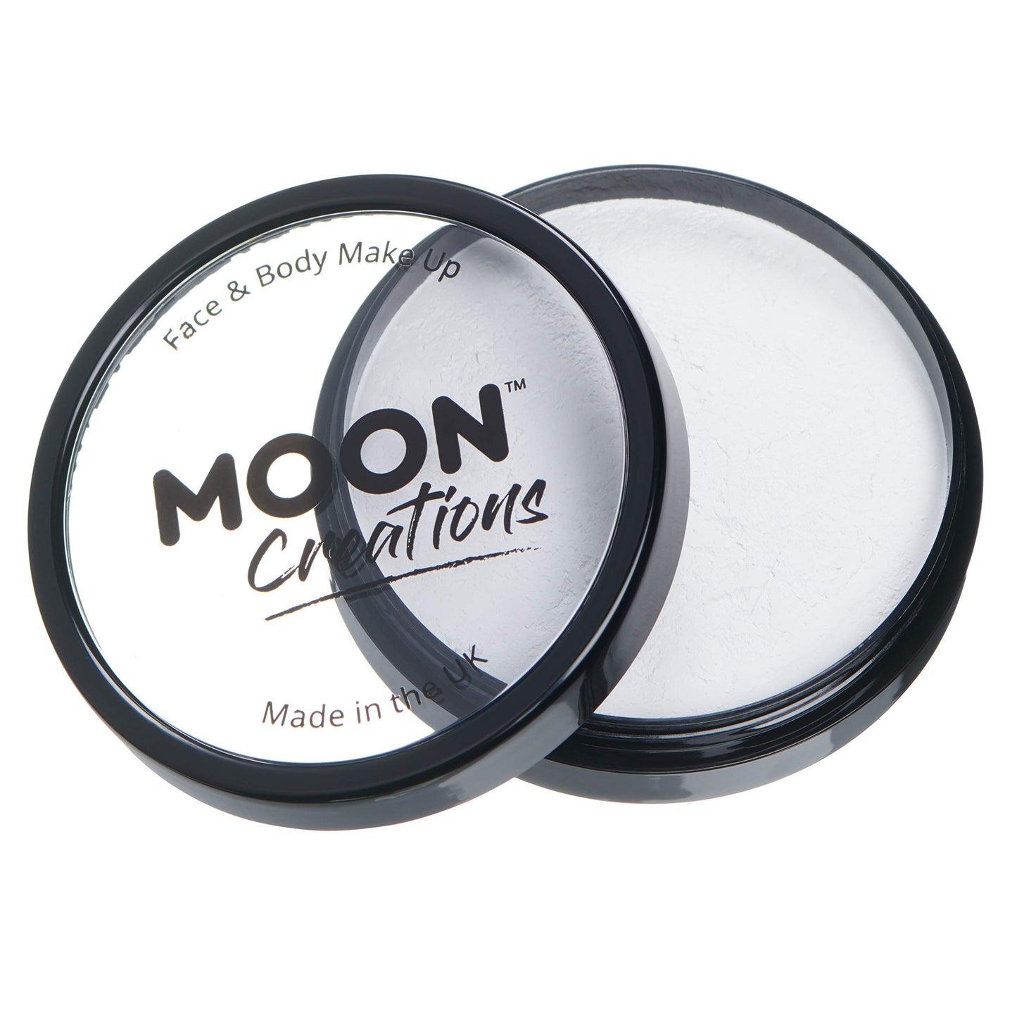 Moon Creations Pro Face & Body Makeup | White | 36g - Made in UK