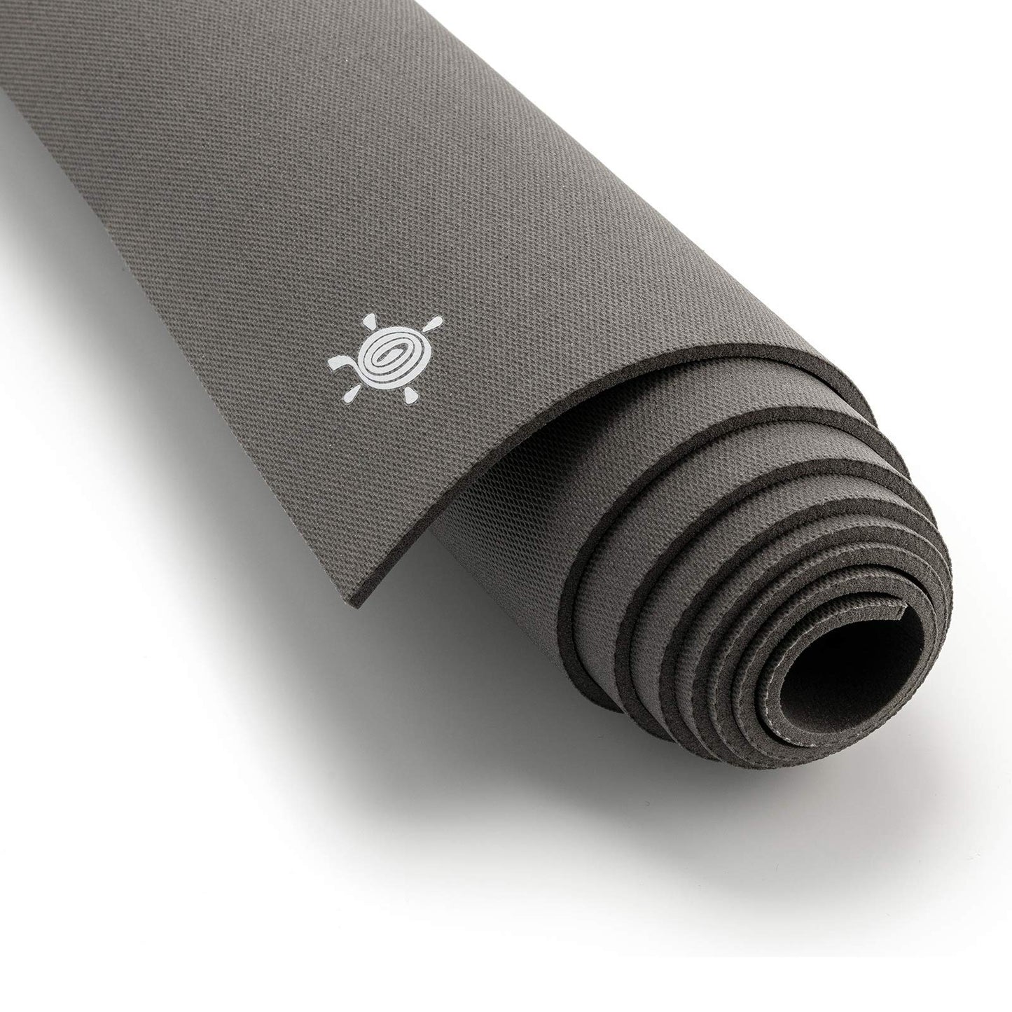 KURMA Grip LITE Yoga MAT - Anthracite. 4.2mm, lite-Weight, Extra-Wide - Made in Germany