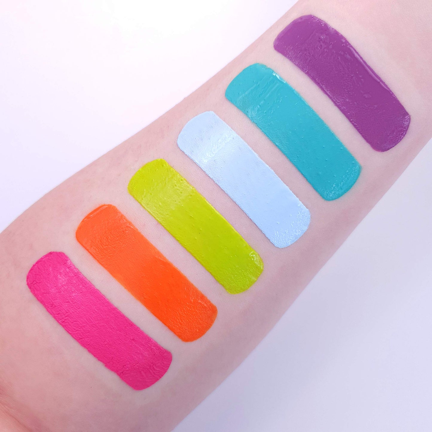 Moon Creations Face & Body Paint Tubes | Brights Set | 12ml - Made in UK