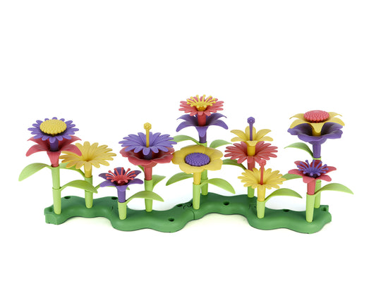 Green Toys Build a Bouquet Flower Set - Made in U.S.A.