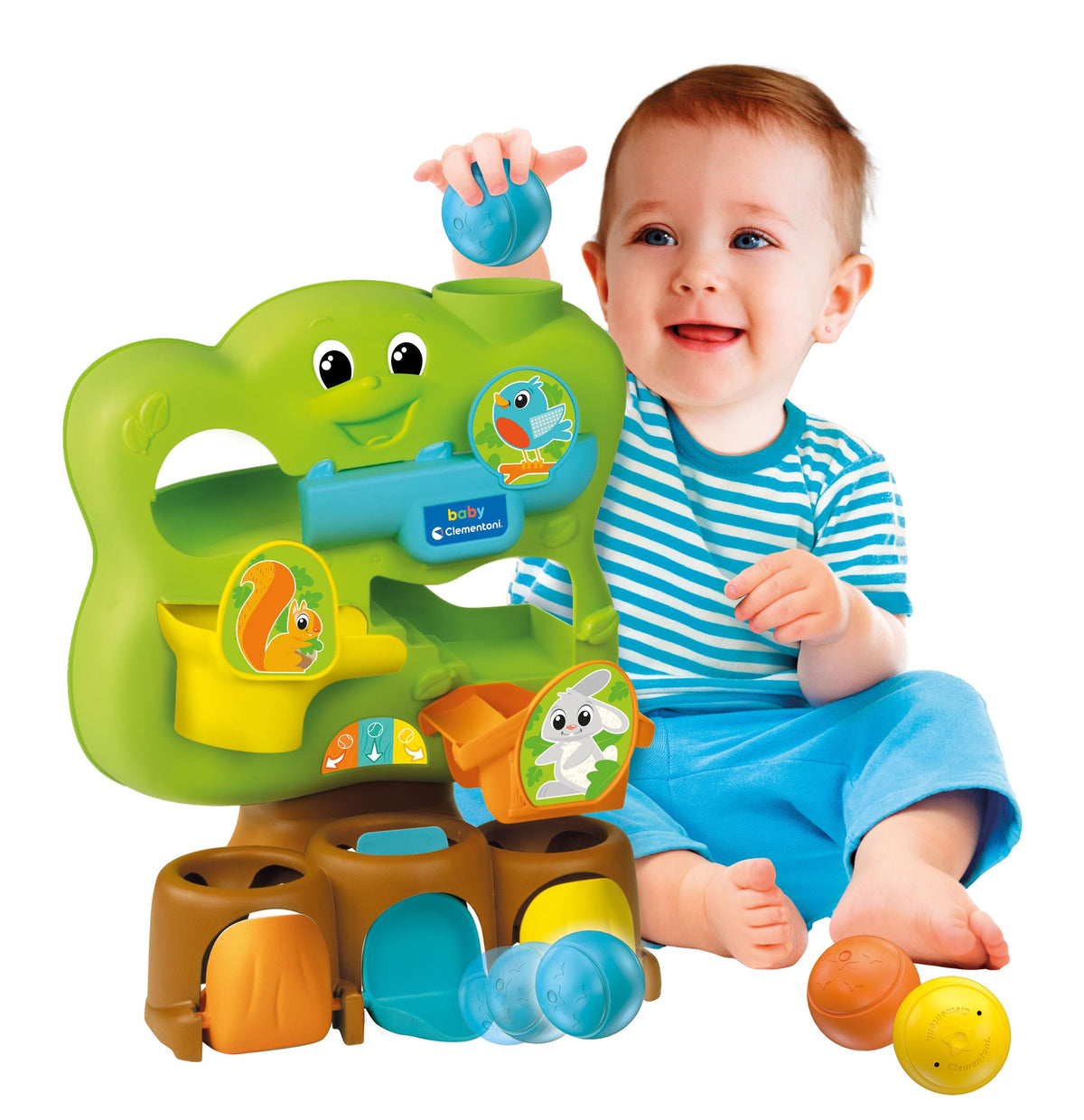 Magic Tree Ball Drop Clementoni Tree-Ball Drop For 1 Year Olds - Made In Italy – NONMIC