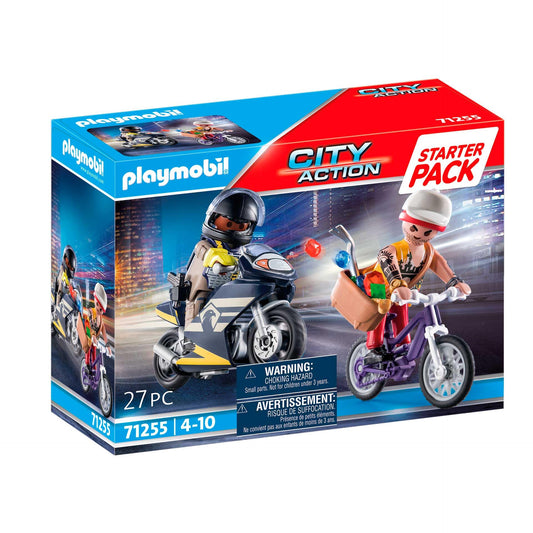 Playmobil Special Forces and Thief Starter Pack Ages 4+ - Made in Malta