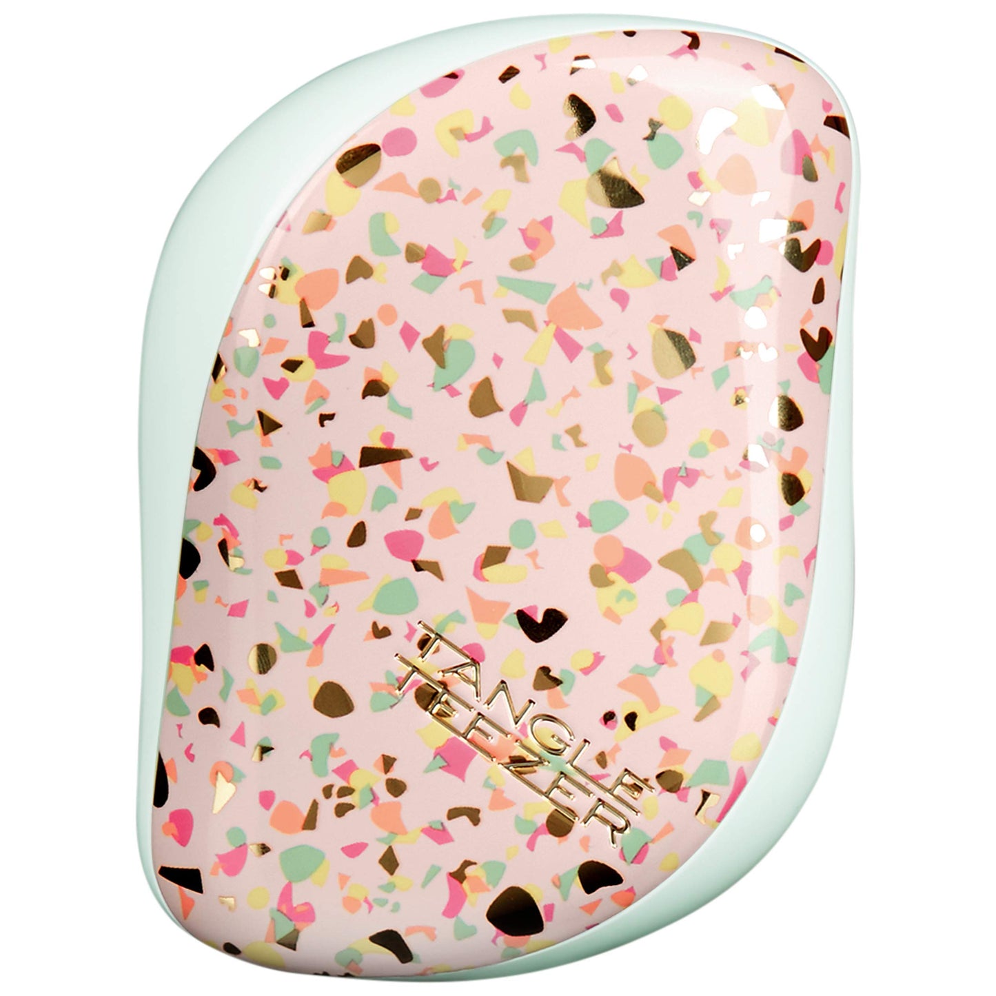 Tangle Teezer Compact Styler, Detangling Hairbrush, Terazzo - Made in UK