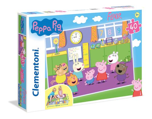 Clementoni Peppa Pig Puzzle for children 40 pieces - Made in Italy