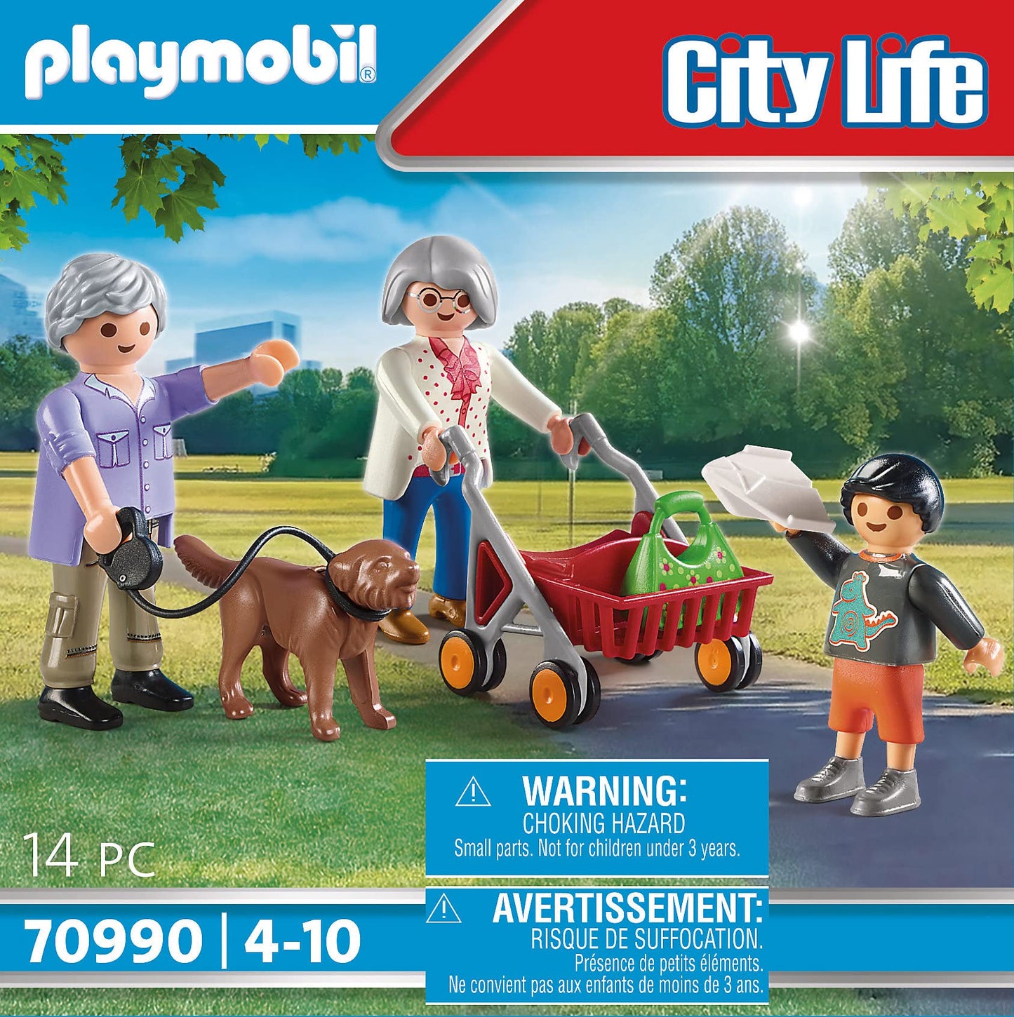 Playmobil City Life Modern House Grandparents with Child, Ages 4+ - Made in Malta