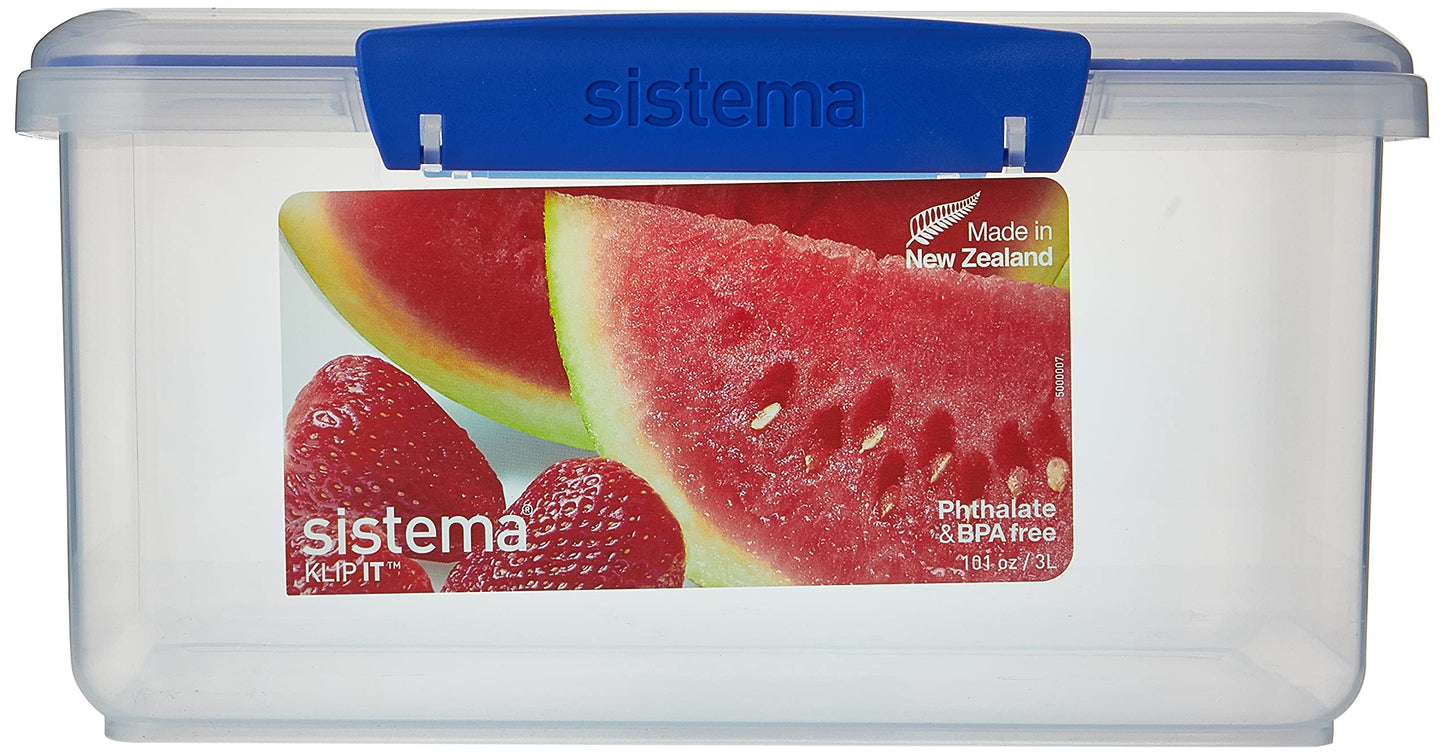 Sistema KLIP IT 3L Food Storage Container - Made in New Zealand