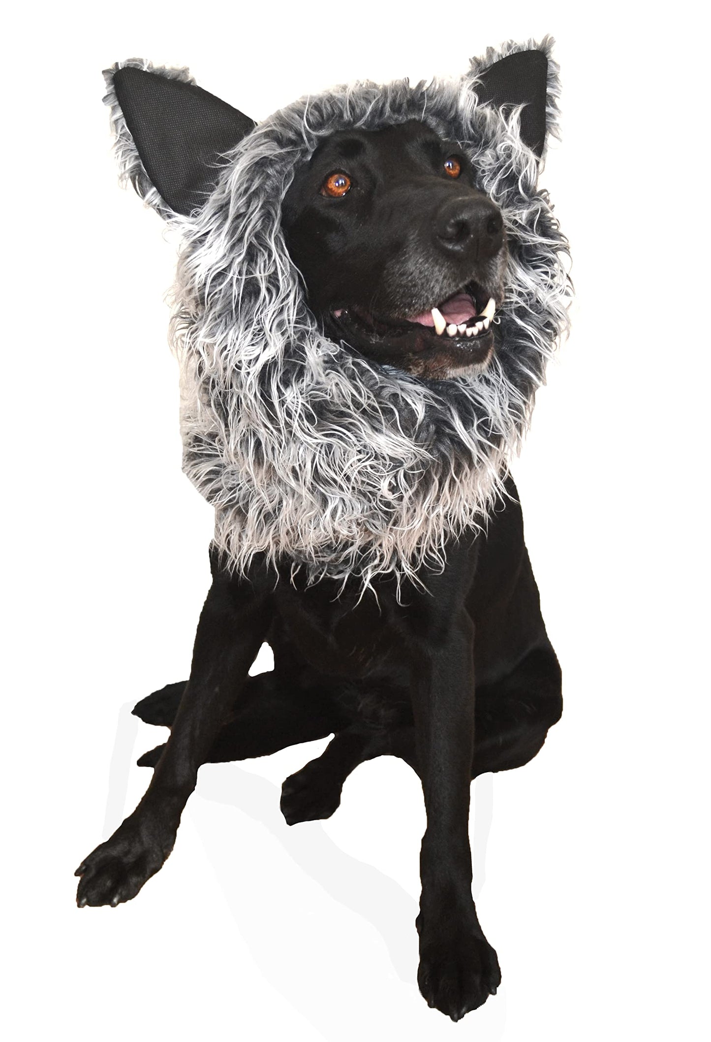 Werewolf Mane Halloween Costume for Medium/Large Dogs - Made in UK