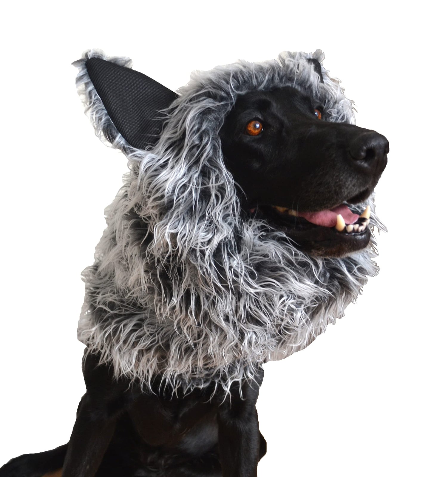 Werewolf Mane Halloween Costume for Medium/Large Dogs - Made in UK