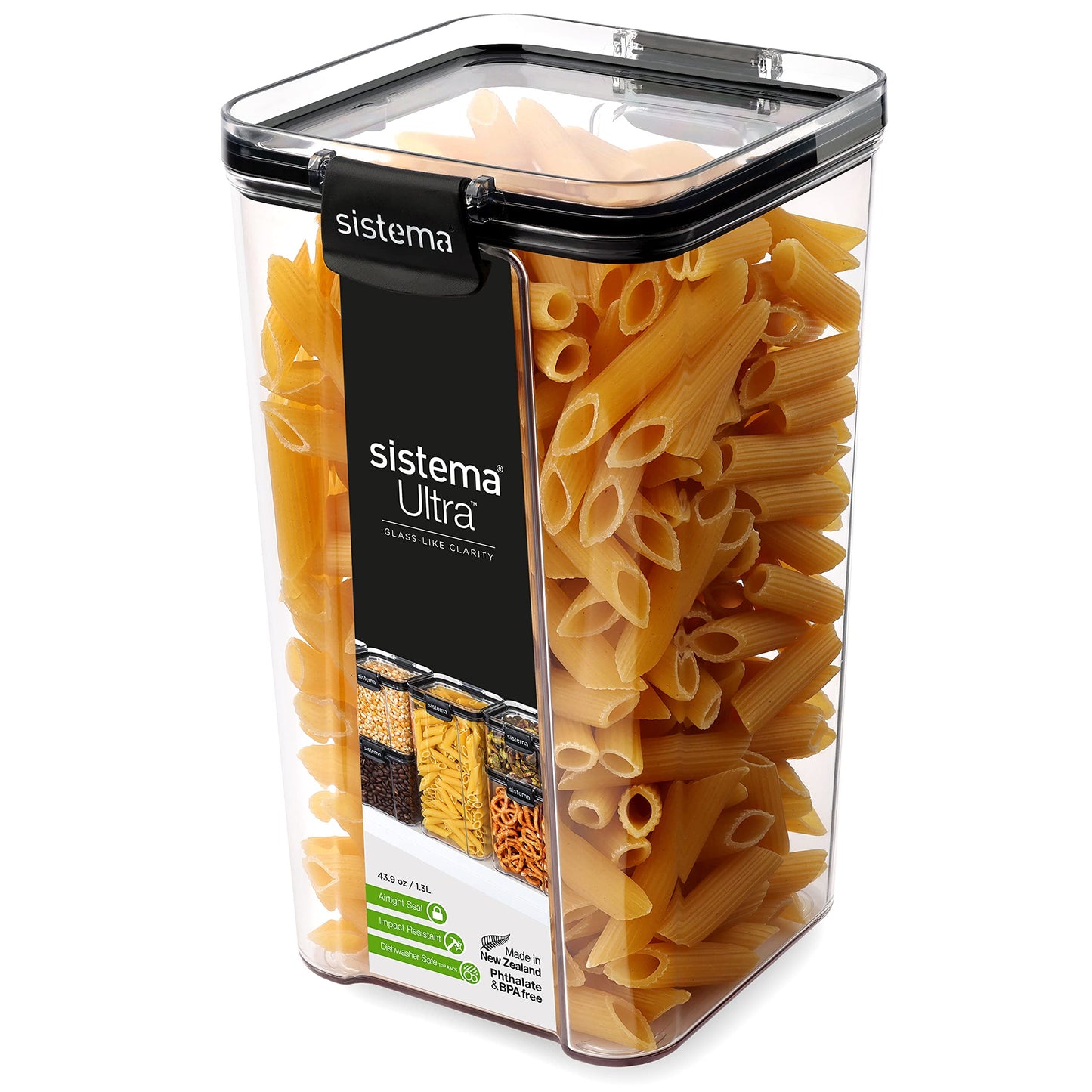 Sistema 1.3L Ultra Tritan Airtight Pantry Storage Container - Made in New Zealand