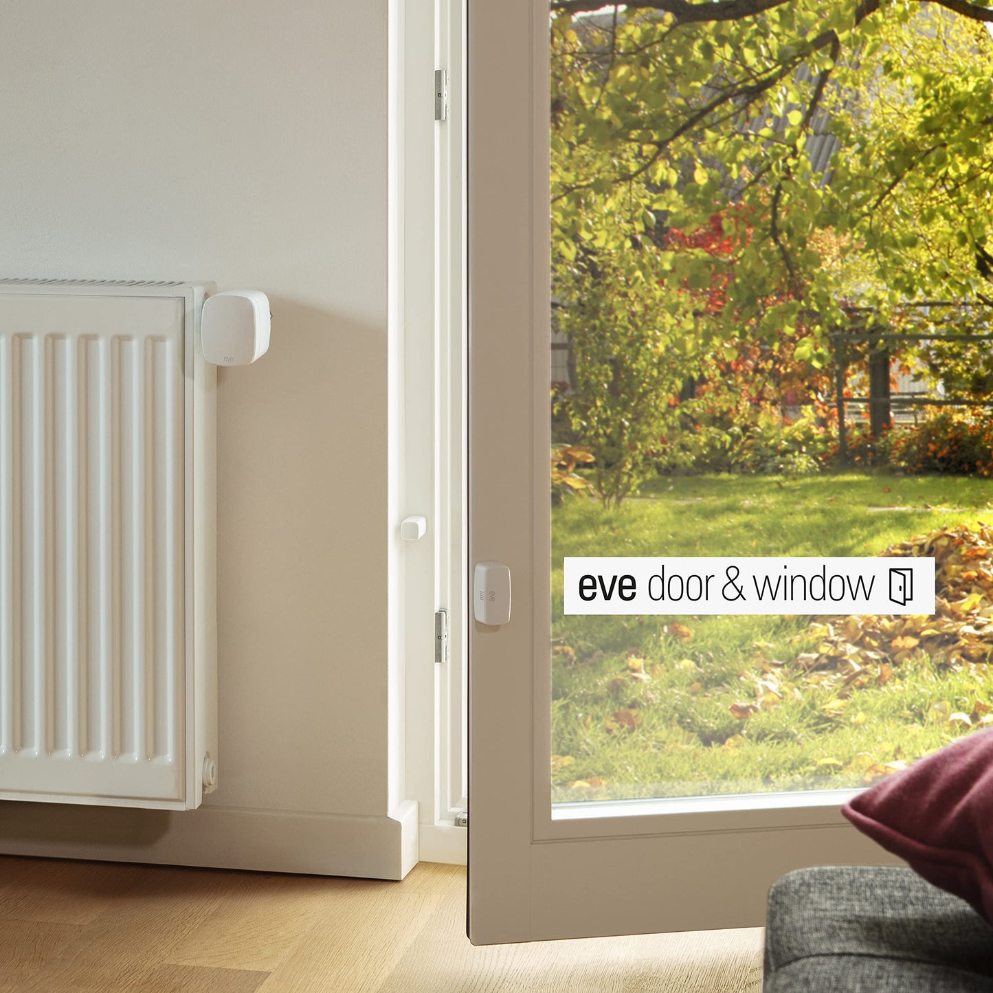 Eve Thermo Smart Radiator Valve with Automatic Temperature Control, LED Display & Bluetooth - Made in Germany