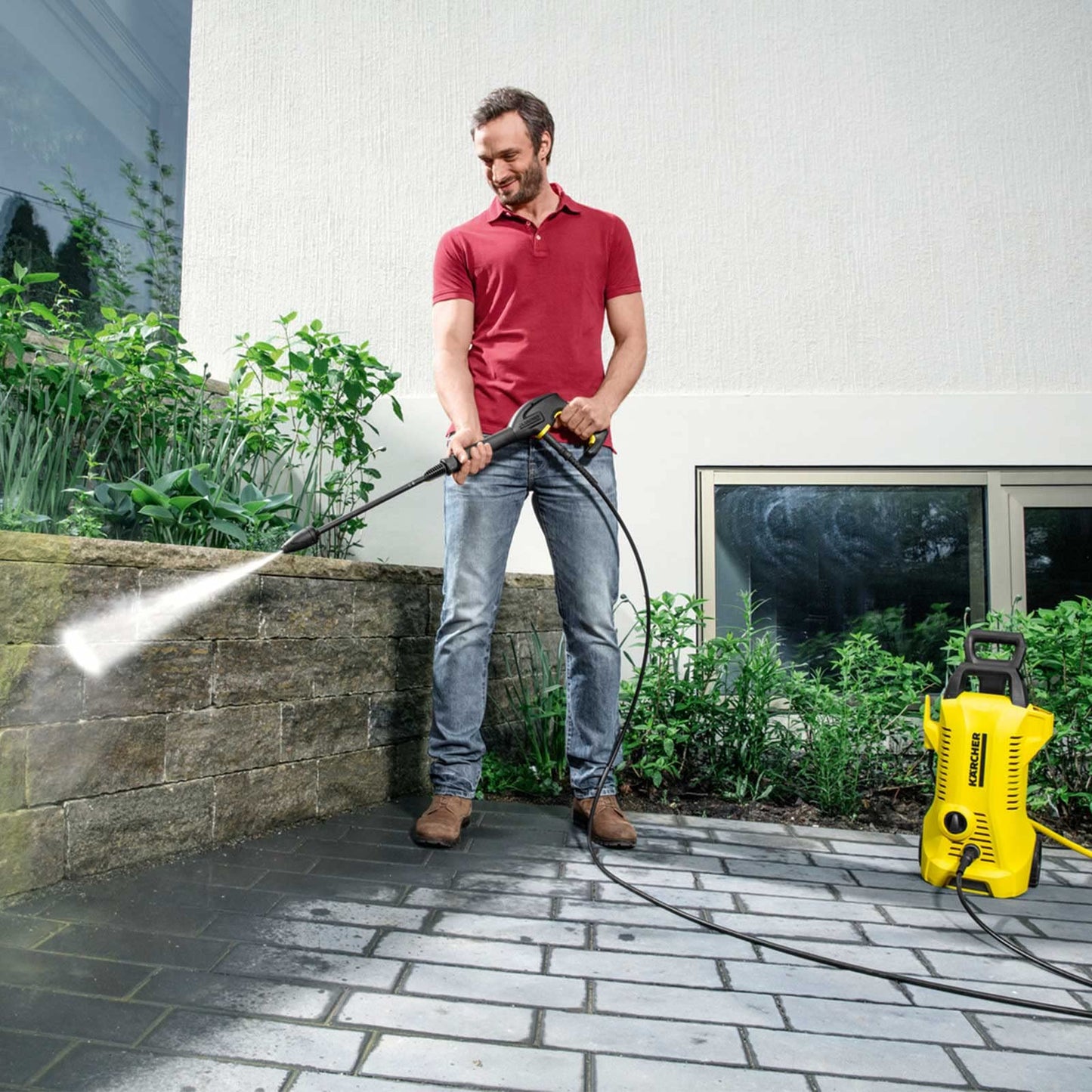 Kärcher K 2 Power Control pressure washer, pressure: max. 110 bar, flow rate: 360 l/h, area coverage: 20 m²/h - Made in Germany