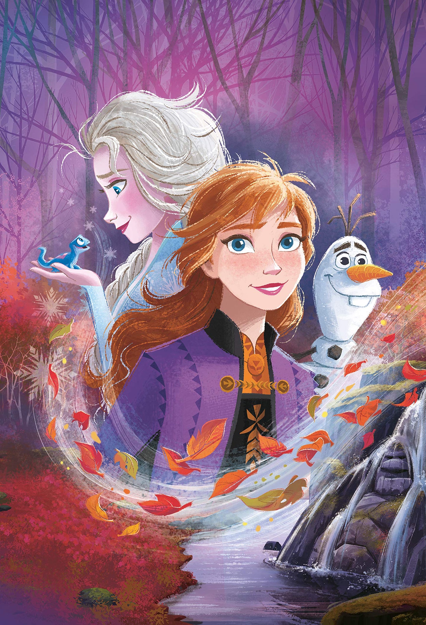 Clementoni Disney Frozen Jigsaw Puzzle 24 Maxi Pieces, 100% Recycled Materials - Made In Italy